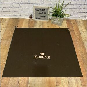Extra Large King Ranch Dust bag brown makes great pillow cover